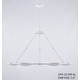 preview thumbnail 5 of 8, Kovacs P1316 Undertas 6 Light 48" Wide Ring Chandelier