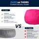 preview thumbnail 135 of 191, Small Refillable Bean Bag Chair for Kids and Teens