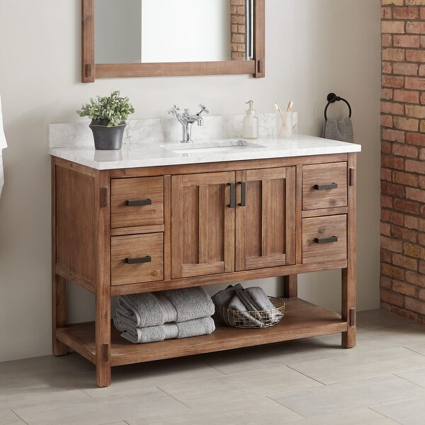 Shop Signature Hardware 440213 Morris 48 Quot Single Vanity
