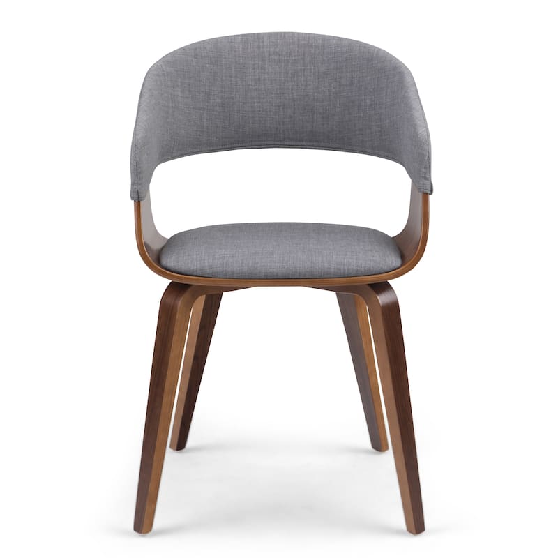 WYNDENHALL Calinda Mid Century Modern Bentwood Single Dining Chair - 20.5"w x 21.7"d x 30.9"h