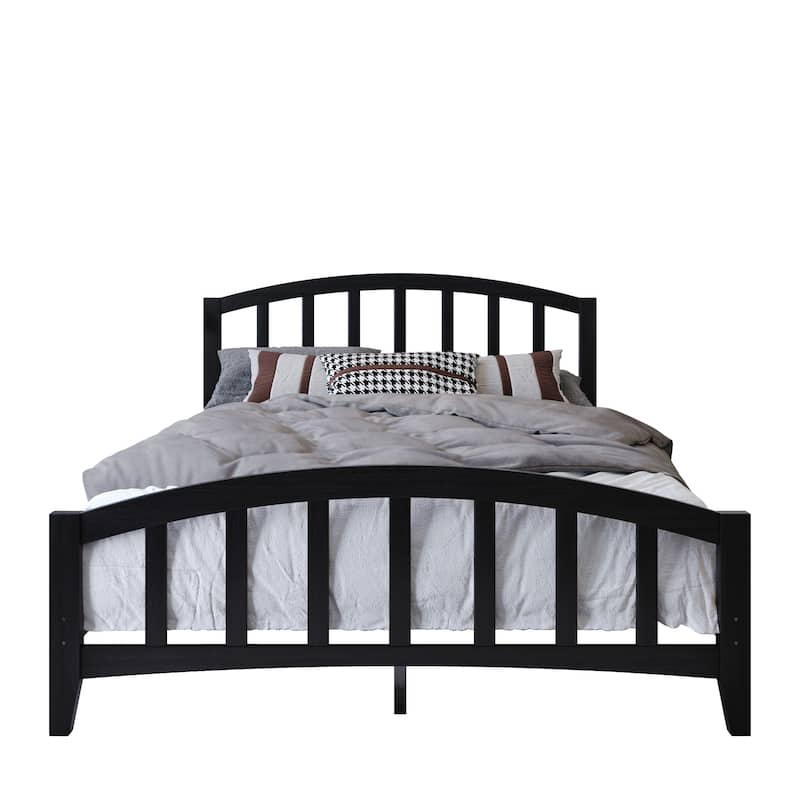 Clayfell Nogales Wood Panel Bed