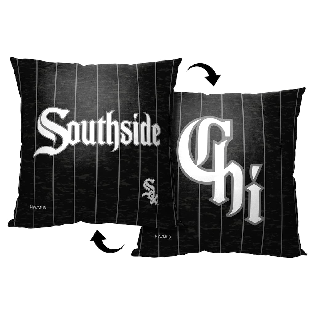 MLB Chicago White Sox City Connect 18 Inch Throw Pillow