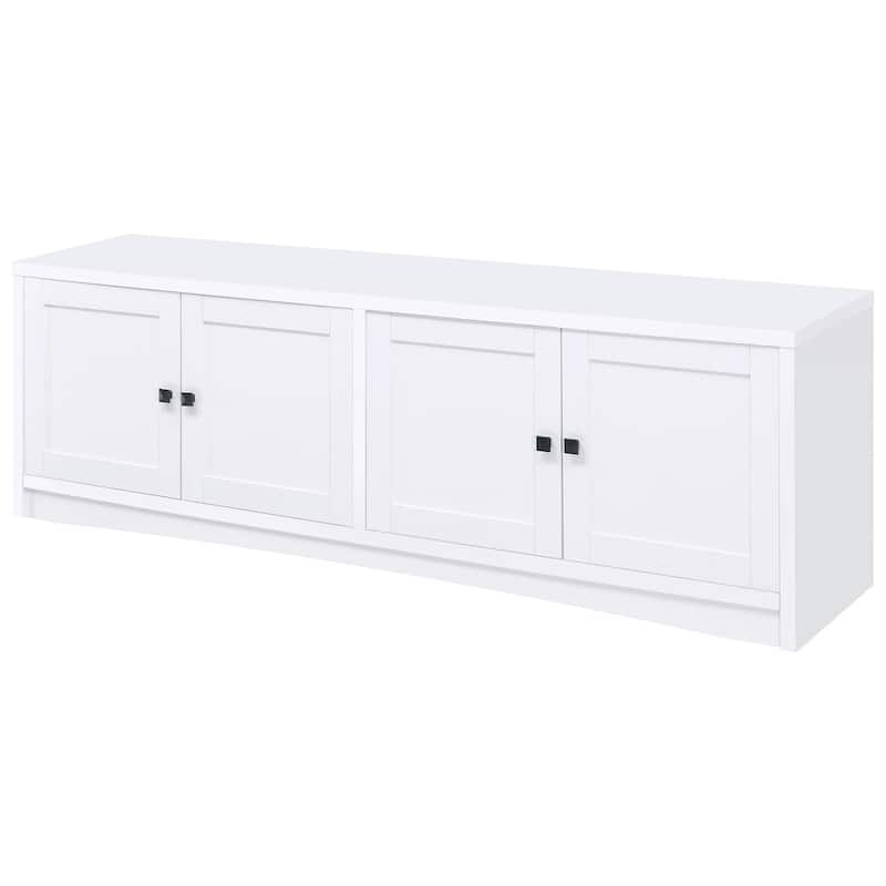 Laughlin 3-Piece Entertainment Center With Gunmetal