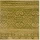 preview thumbnail 119 of 121, SAFAVIEH Adirondack Dixie Rustic Boho Rug 6' Square - Green/Dark Green - Square