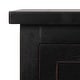 preview thumbnail 7 of 8, SAFAVIEH Herman 6-Drawer Black Storage Unit - 29.9” x 13” x 26”
