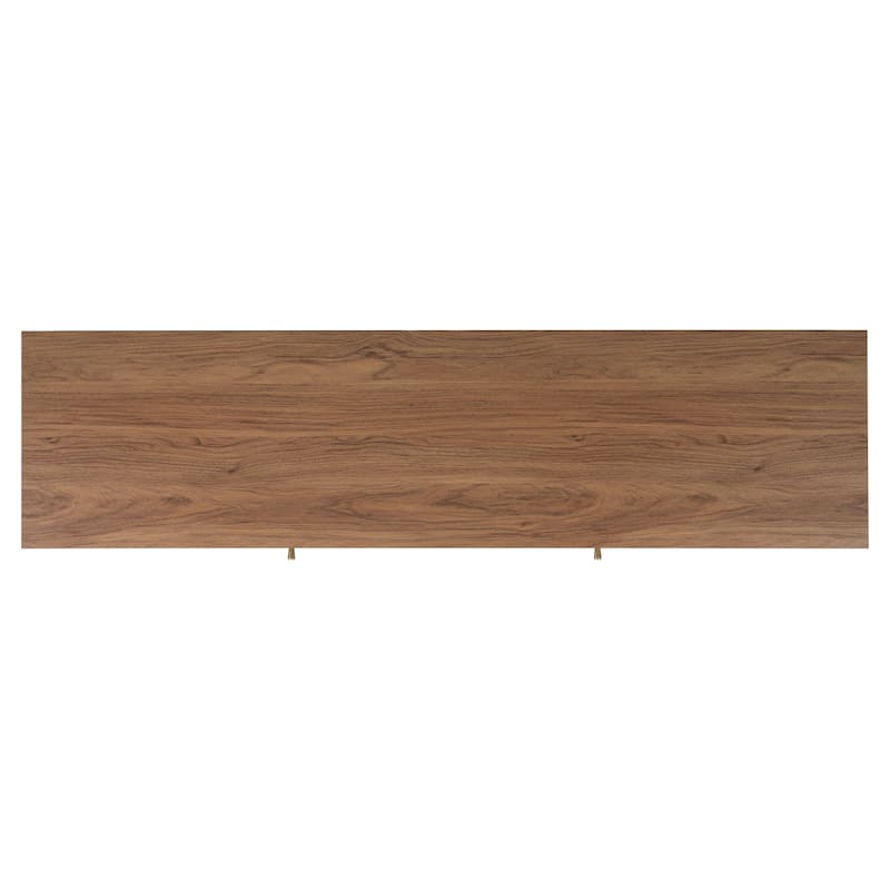 SAFAVIEH Krystina 2 Door 2-Shelf Media Stand - 59" W x 15" D x 24" H - 59Wx15Dx24H