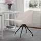 preview thumbnail 6 of 75, Martha Stewart Upholstered Stationary Swivel Home Office Chair