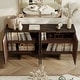 preview thumbnail 11 of 16, Clihome Modern Wood Storage Buffet Sideboard with 4 Doors