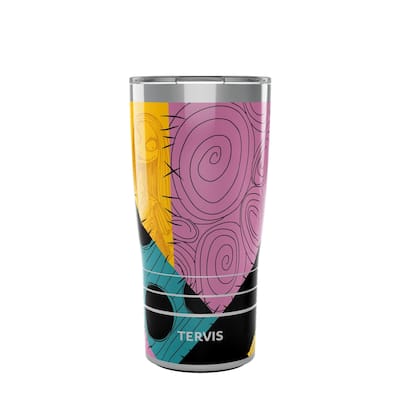 Tervis Traveler Disney Nightmare Before Christmas Sally Swirls Triple Walled Insulated Travel Tumbler, Stainless Steel