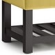 preview thumbnail 79 of 136, WYNDENHALL Essex 44 inch Wide Transitional Rectangle Ottoman Bench