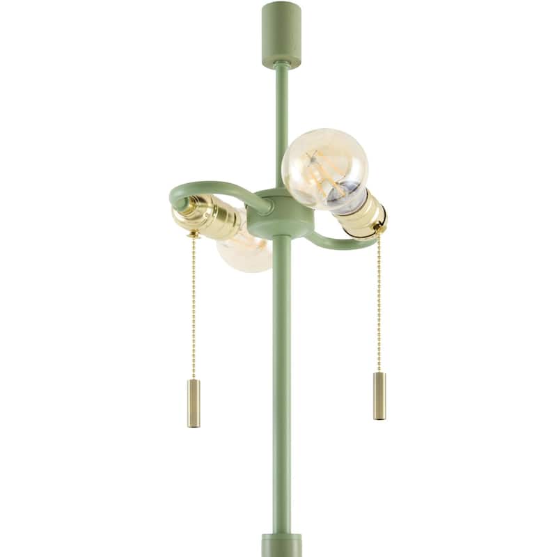 Livabliss Dame Modern Accent Floor Lamp - 62"H x 16"W x 16"D