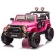 preview thumbnail 65 of 78, 24V Electric Kids Ride-On Vehicle, Parent-Controlled Car with Adjustable Speeds, Pull Rod, Storage & LED Lights
