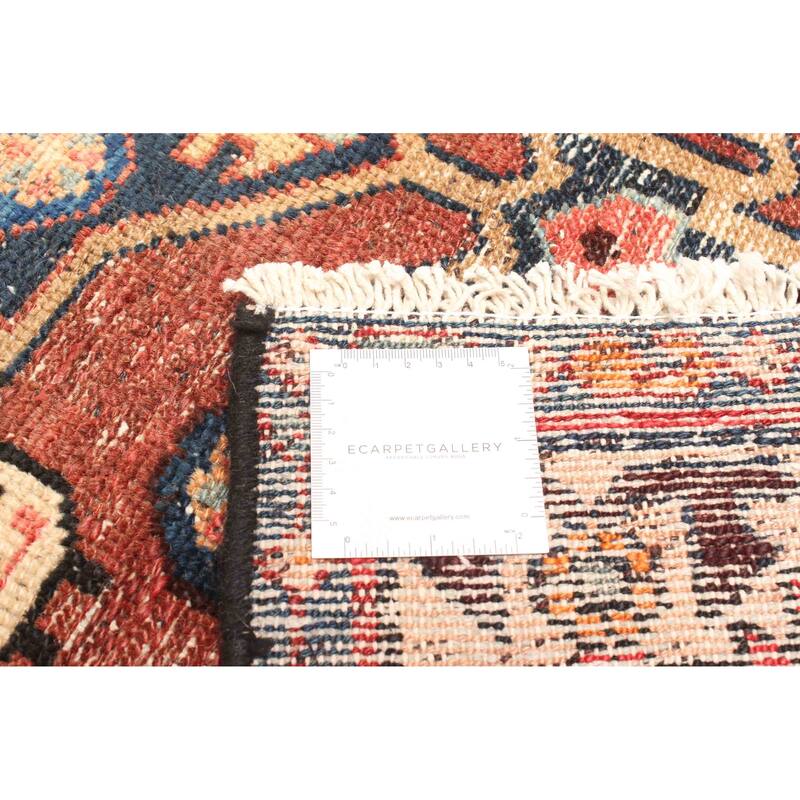 ECARPETGALLERY Hand-knotted Konya Anatolian Dark Red Wool Rug - 3'3 x 6'0