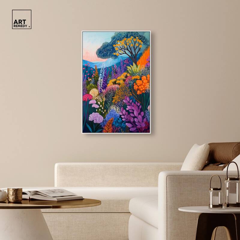 Solara's Bloom Canvas by Art Remedy