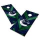 preview thumbnail 1 of 3, Vancouver Canucks NHL Cornhole Board Set Include Carrying Case