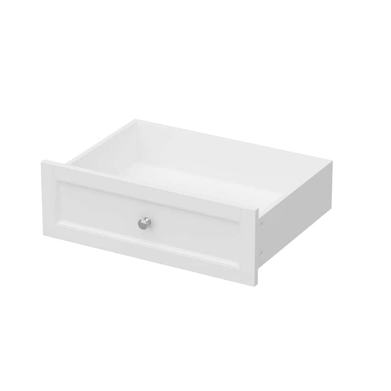 Multipurpose Nursery Dresser with 4 Drawers & Safety Rail