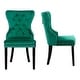 preview thumbnail 16 of 65, Grandview Tufted Upholstered Dining Chair (Set of 2) with Nailhead Trim and Ring Pull