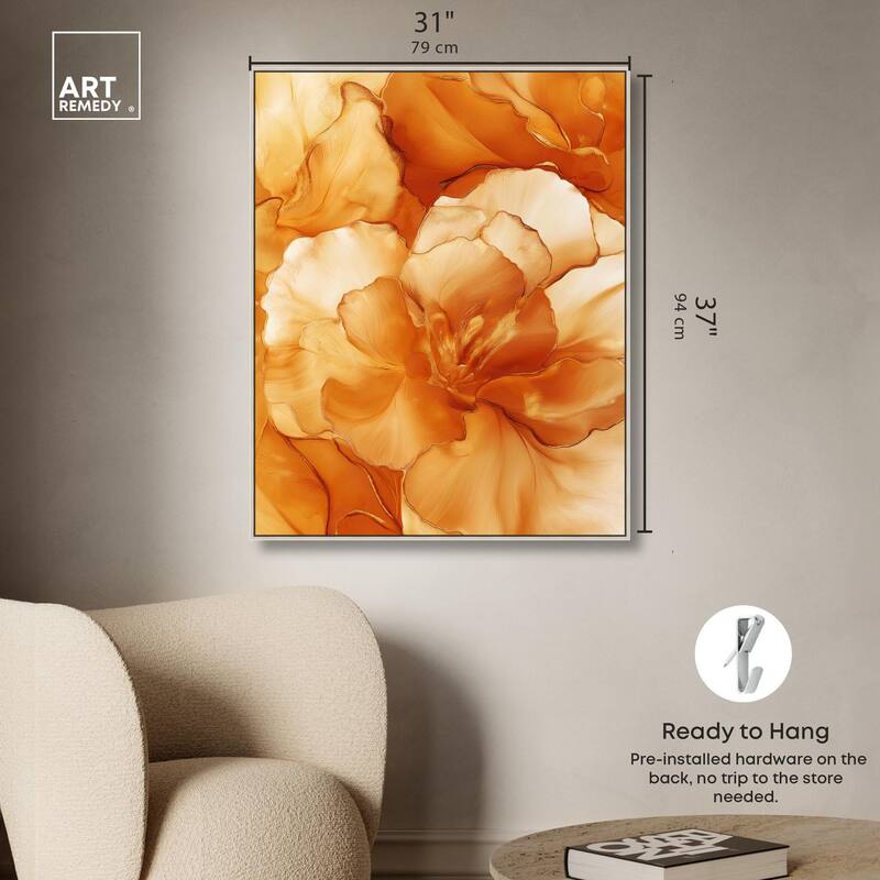 Sunlit Bloom I Canvas by Art Remedy