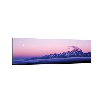 iCanvas "Teton Range Grand Teton National Park WY Usa" by Panoramic Images Canvas Print