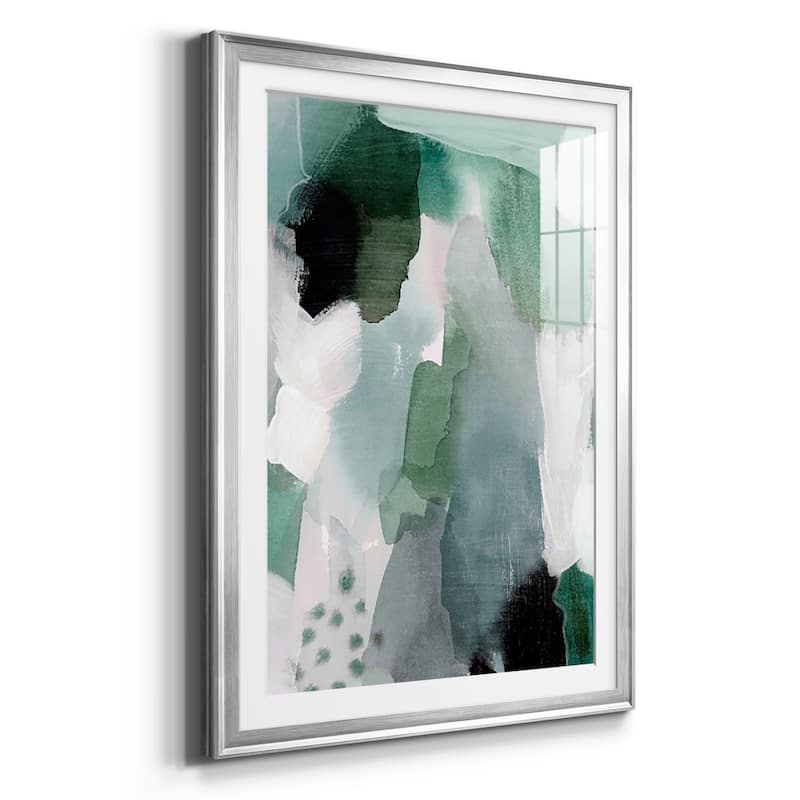 Turquoise Waters I Premium Framed Print - Ready to Hang