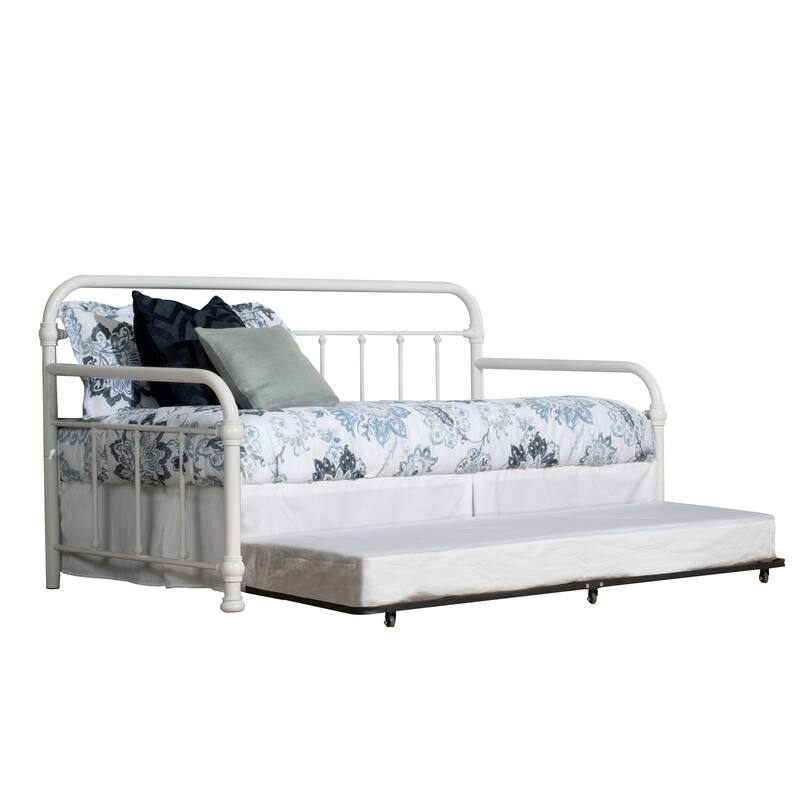 Copper Grove Dabnik White Twin Daybed with Trundle