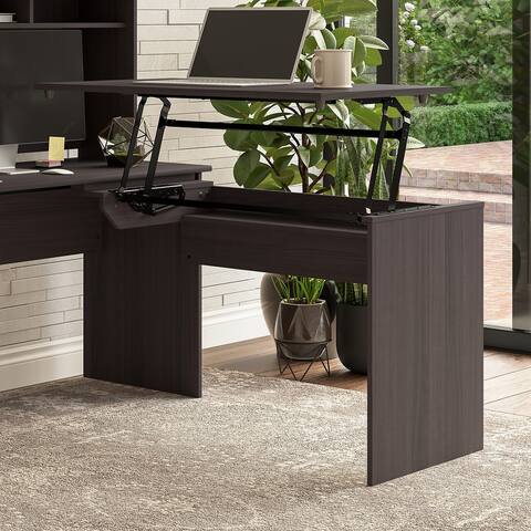 Cabot 3 Position Sit to Stand Desk Return by Bush Furniture
