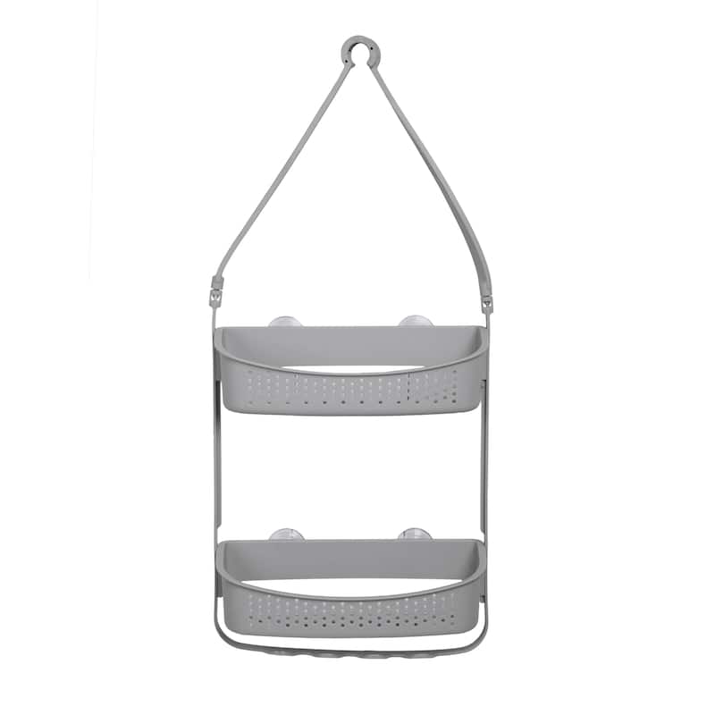 Bath Bliss 2 Way Convertible Shower Caddy in Grey