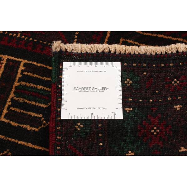 2'9 x 4'7 Bordered eCarpet Gallery 357096 Black Area Rug 2'9 x 4'7 Bordered eCarpet Gallery 357096 Black Area Rug