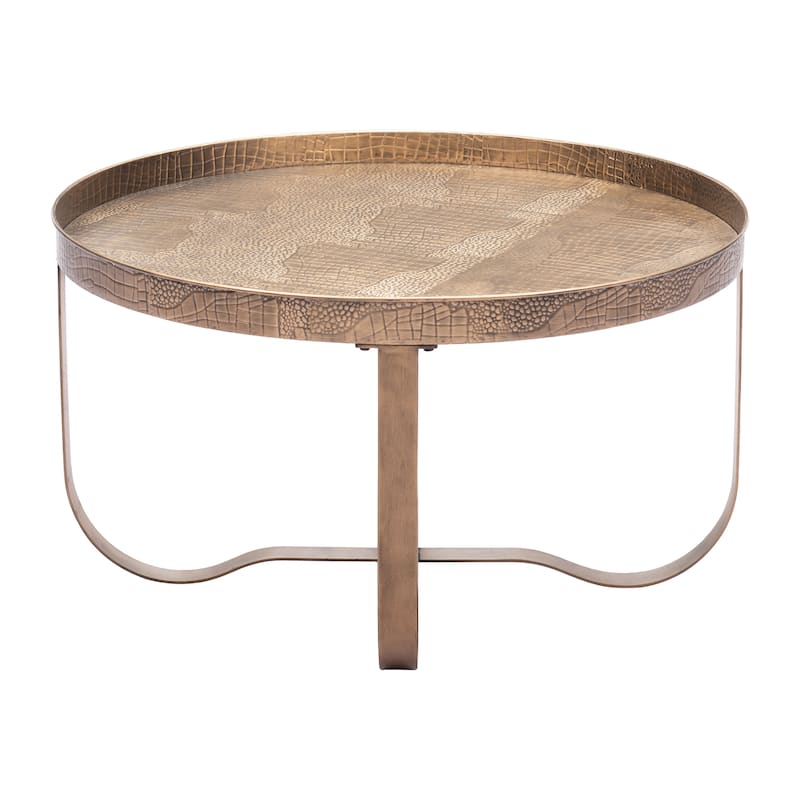 Vannes Coffee Table Brass
