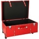 preview thumbnail 3 of 2, Texture® Brand Trunk - Red by DormCo