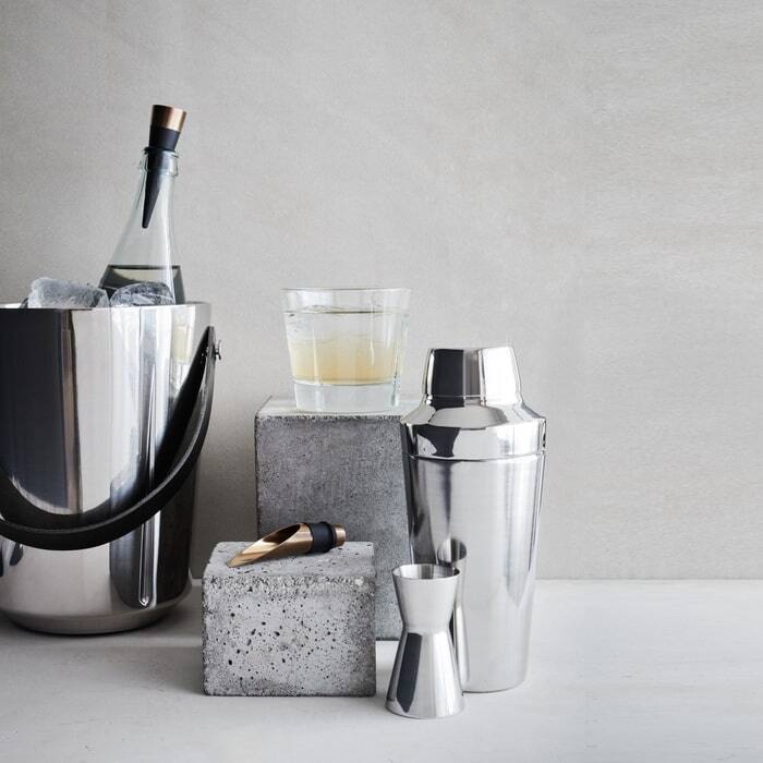 Rosendahl Grand Cru Shaker, Steel - H: 7.9"