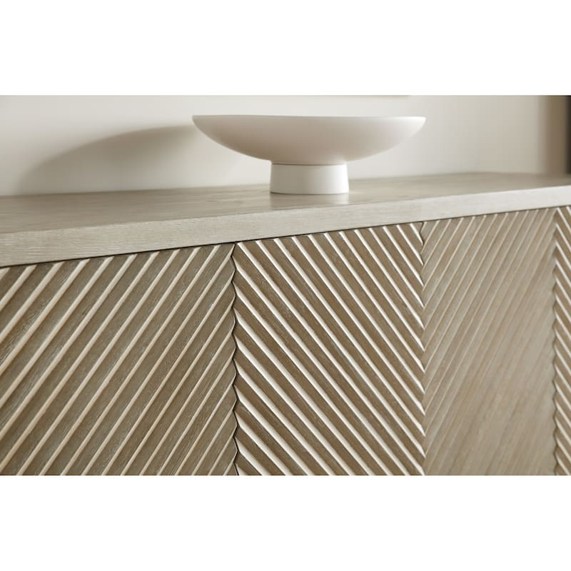 Hooker Furniture Cascade 72" Wide Modern Luxury Sideboard Buffet