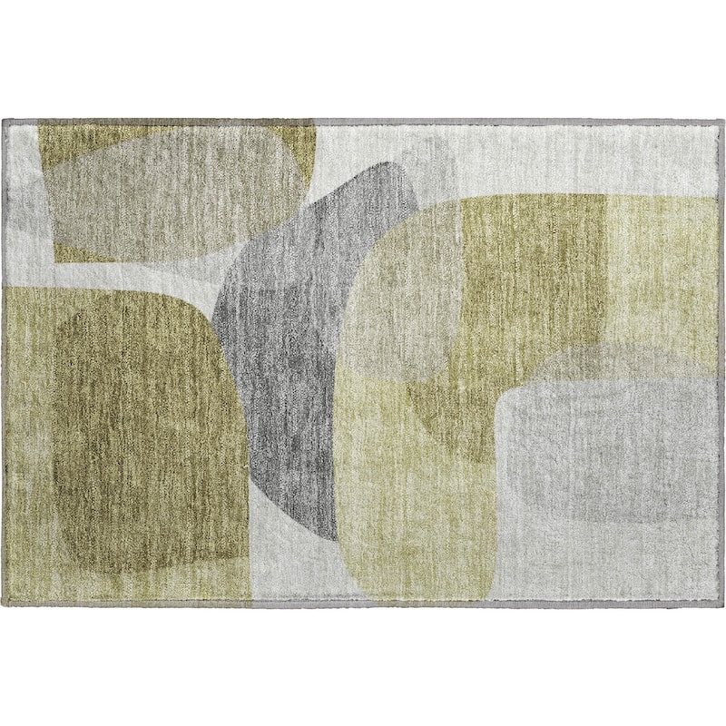 Premium Washable Super Soft Contemproary Retro Mayfield Rug