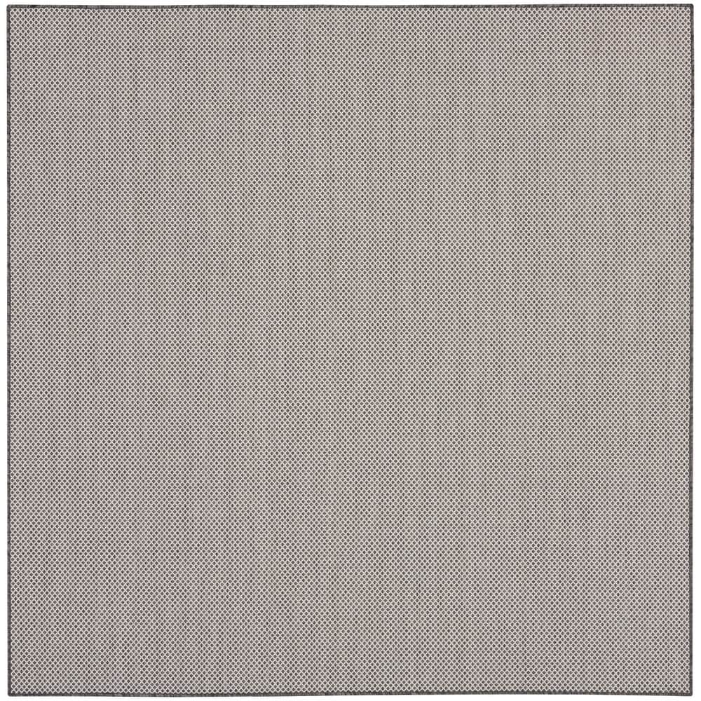 Nourison Courtyard Indoor/Outdoor Modern Geometric Area Rug