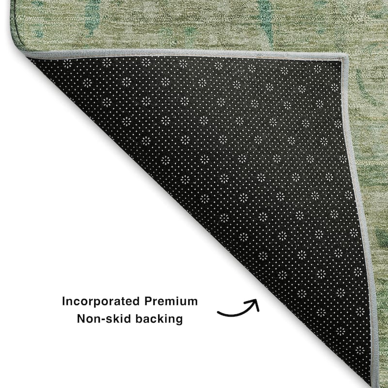 Premium Washable Super Soft Vintage Traditional Mayfield Rug