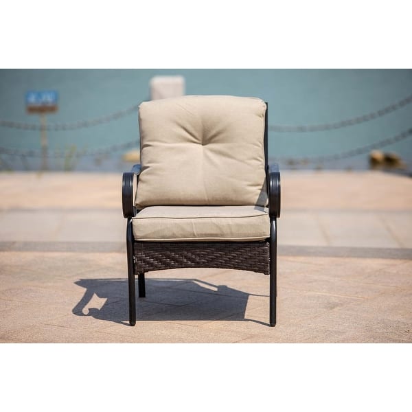 Shop Black Friday Deals On 2 Piece Indoor Or Outdoor Patio Furniture Single Chair On Sale Overstock 31781645 Red