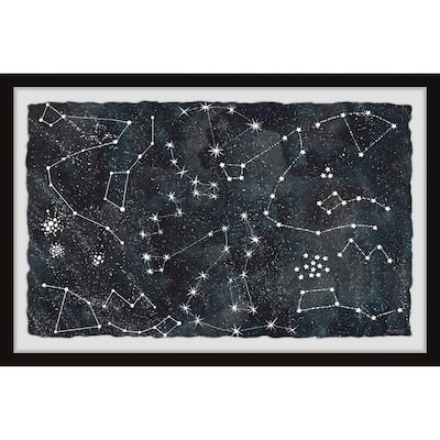 'The Constellations' Framed Painting Print