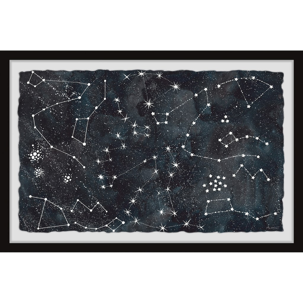 'The Constellations' Framed Painting Print