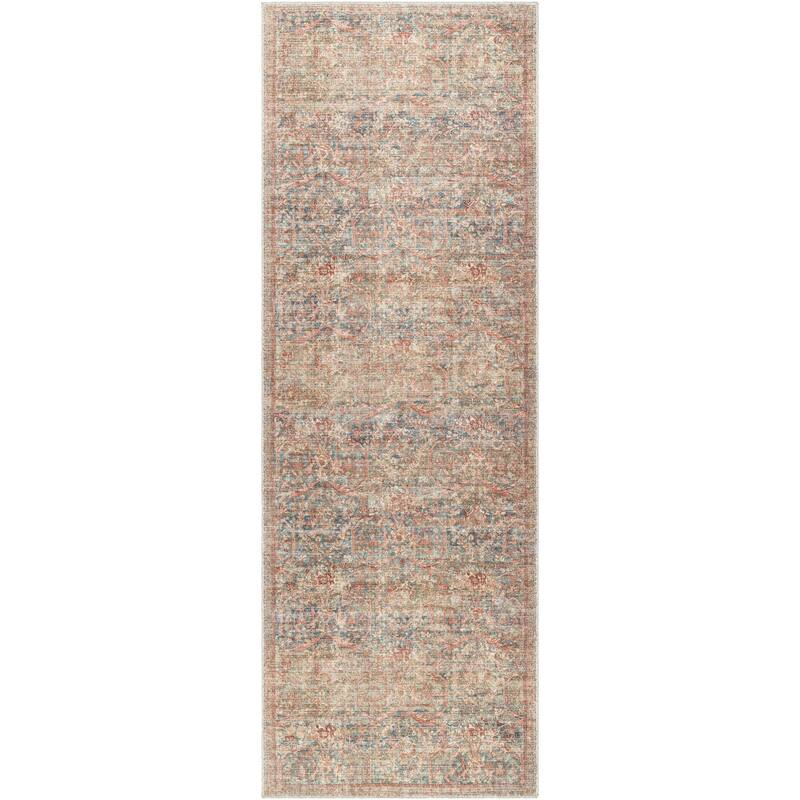 Becki Owens x Livabliss Marlene Area Rug - Beige/Multi - 2' 7" x 7' 3"