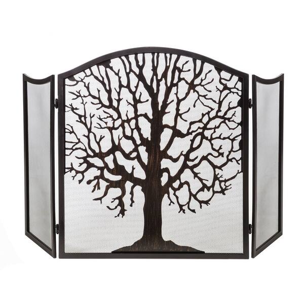 Tri-Fold Tree of Life Firescreen - Bed Bath & Beyond - 32965648