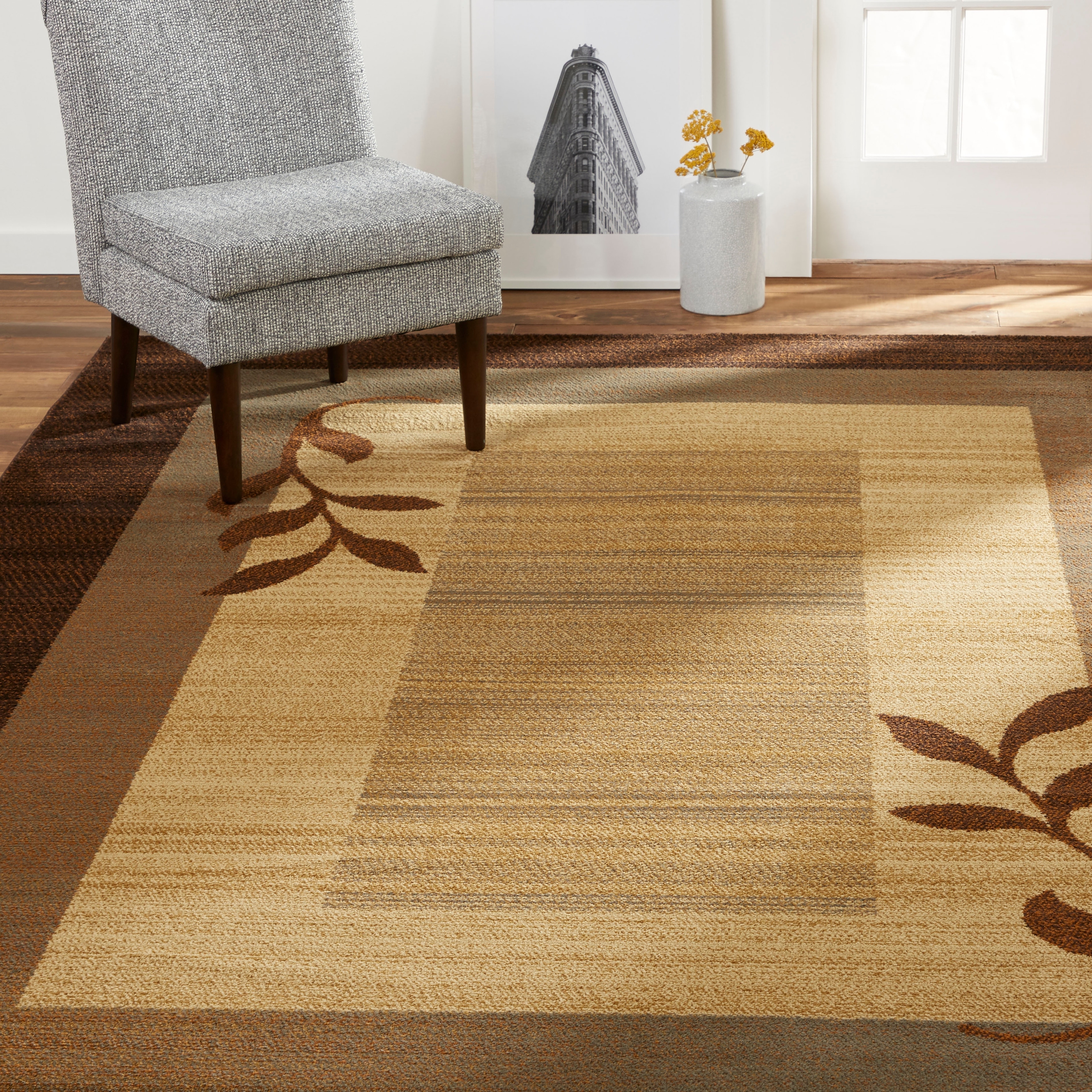 Home Dynamix Royalty Clover Contemporary Geometric Area Rug