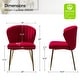 preview thumbnail 90 of 89, Aruna Accent Chair with Metal Legs 20''W X 19.5 ''D X 29''H by HULALA HOME