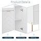 preview thumbnail 12 of 56, Clihome 2-Door Storage Media Accent Buffet Sideboard