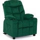 preview thumbnail 66 of 79, MCombo Big Kids Recliner Chair with Cup Holders , Velvet Fabric