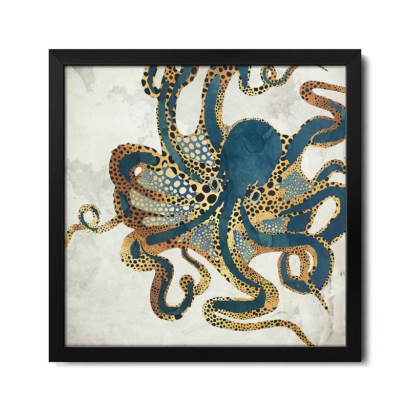 Underwater Dream VI Premium Framed Poster by SpaceFrog Designs - Black - 24x24x1