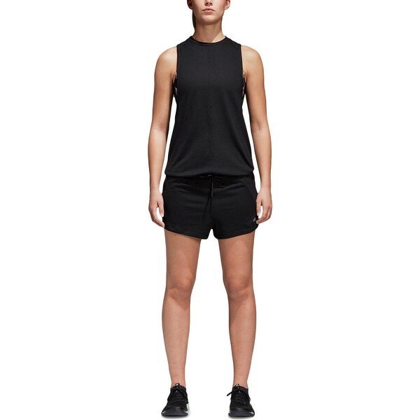 Shop Adidas Womens Wanderlust Romper Fitness Athleisure - Overstock