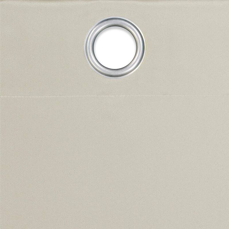 Eclipse Solid Thermapanel Grommet Energy Saving Room Darkening Curtain Panel