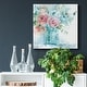 preview thumbnail 9 of 13, Sea & Glass I-Premium Gallery Wrapped Canvas - Ready to Hang