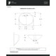 preview thumbnail 3 of 1, Fine Fixtures White Oval Ceramic Undermount Sink - 15" x 12" - 15" x 12"