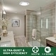 preview thumbnail 2 of 13, Akicon Bathroom Fan with Light, 90 CFM, 1.5 Sones Exhaust Fan, Dimmable 3CCT LED Light with Night Light